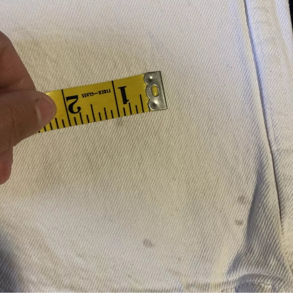 Vintage 80s-90s Levi’s White 501s 34x31 Made in the USA - Picture 12 of 16